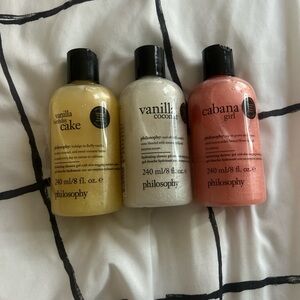 Philosophy Vanilla and Cabana Shower Gel Set